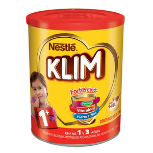 alimento lacteo klim fortiprotect con miel 1    lata 1700grs