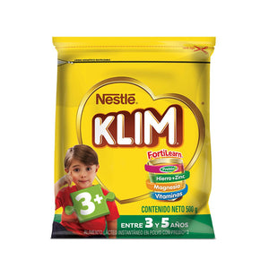 alimento lacteo klim fortiprotect 3    bolsa 500grs