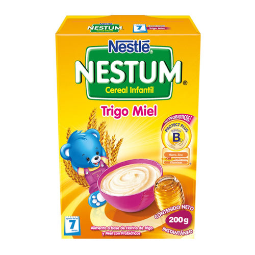 nestum cereal infantil trigo miel   200 grs
