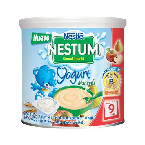 nestum yogurth manzana pera   270 grs