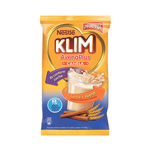 alimento lacteo klim avenaplus con canela   bolsa 140 grs