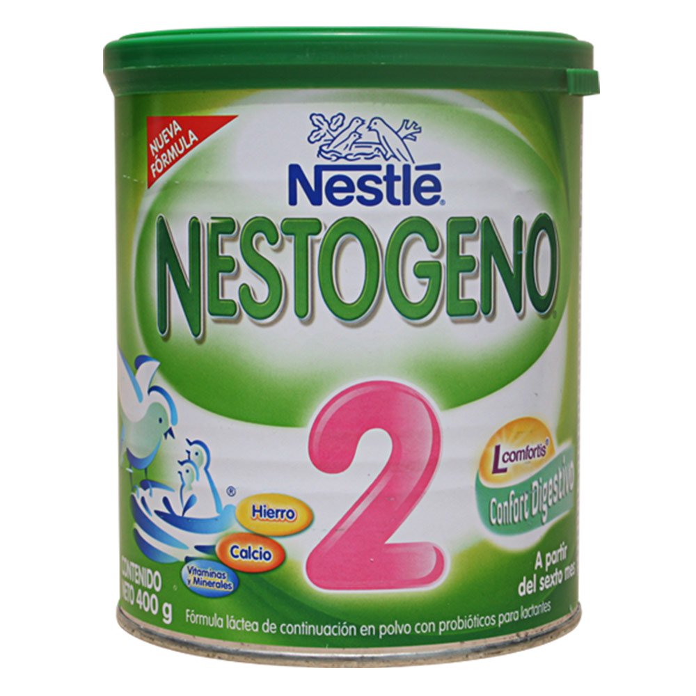 nestogeno l comfortis con probioticos 2   400 grs