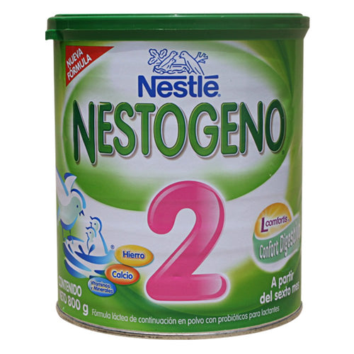nestogeno l comfortis con probioticos 2   800 grs