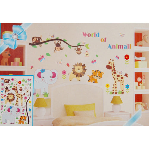 vinilo autoadhesivo   mundo de animales