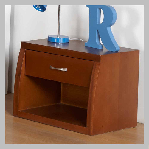 mesa de noche moderna de un cajon cafe