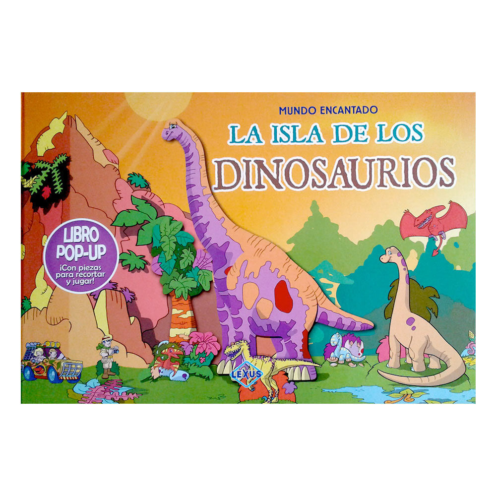libro   la isla de los dinosaurios