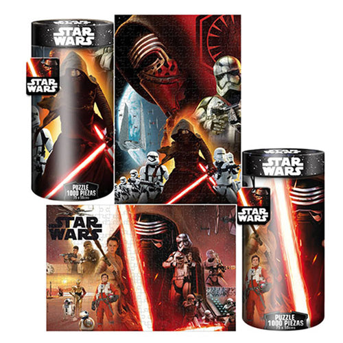 rompecabezas 1000 pz 2 modelos saga star wars
