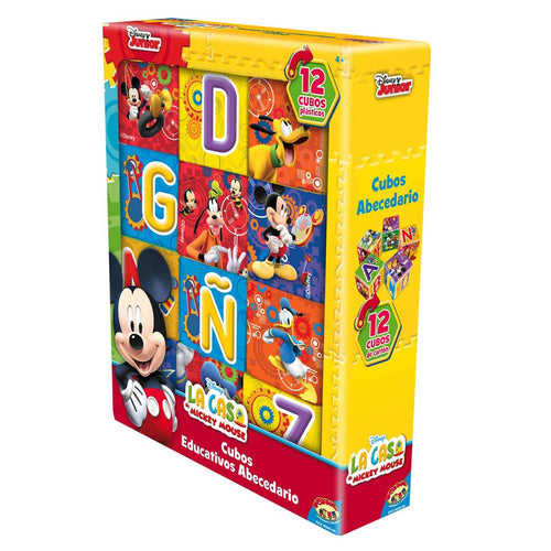 cubos abecedario mickey