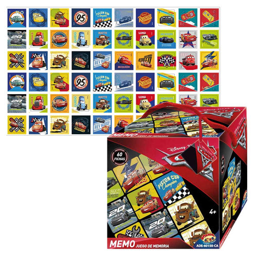 memorice 60 piezas cars 3