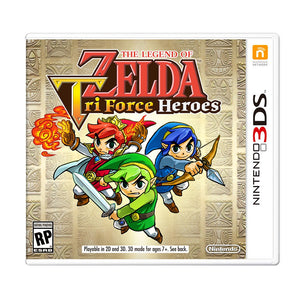 the legend of zelda tri force heroes   juego nintendo 3ds