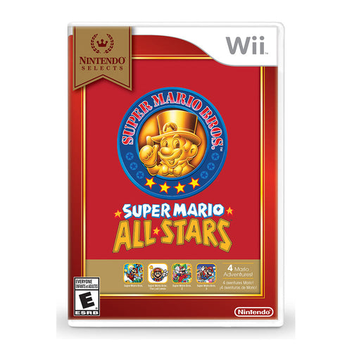 super mario all stars   juego de nintendo wii nintendo selects