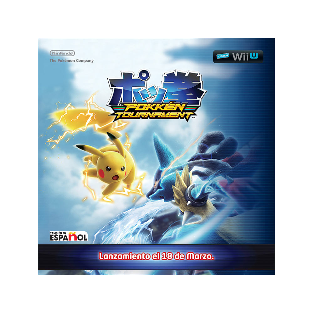 pokken tournament   juego de nintendo wii u