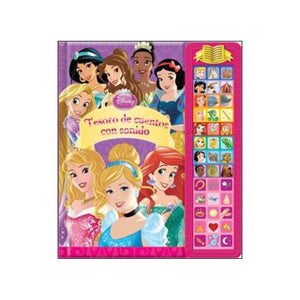 tesoro de cuentos con sonido disney princesas