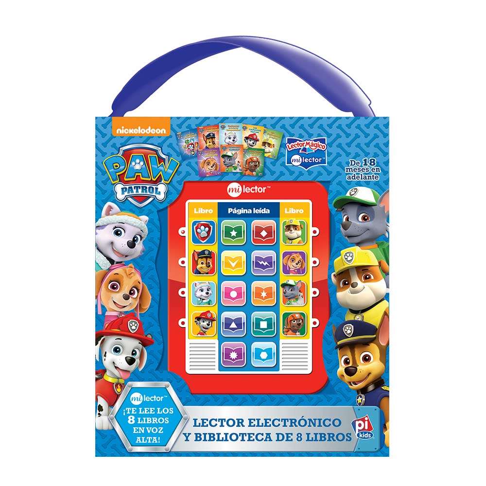 paw patrol   lector magico 8 libros