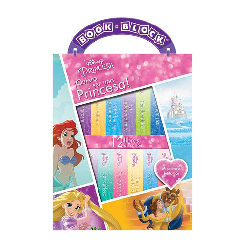 princesas   12 libros de carton