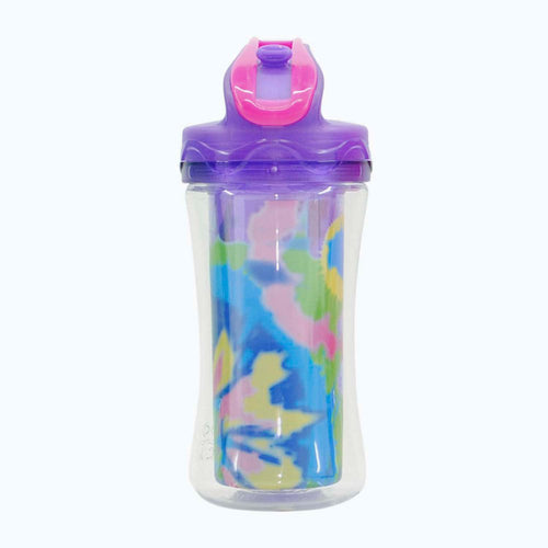 termo infantil morado tie dye