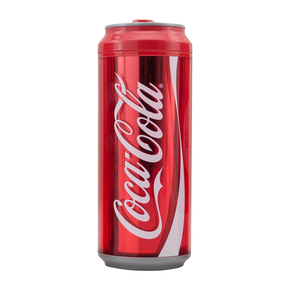 botilito 16 oz con  retro coca cola  color rojo