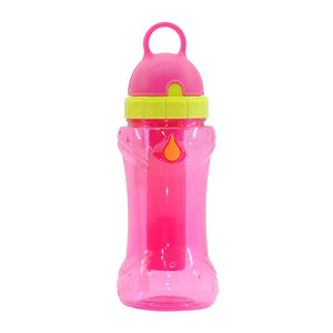 botella de  14 oz  color fucsia