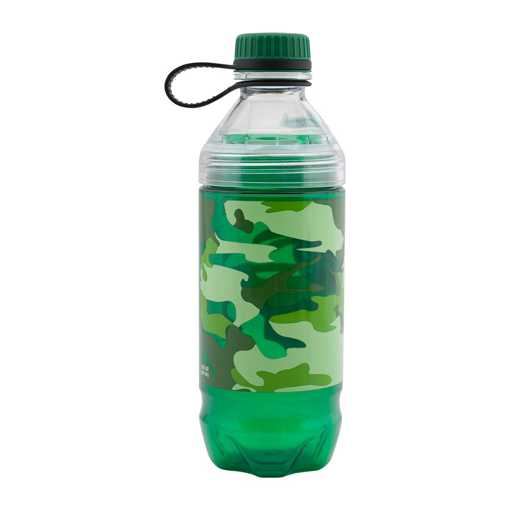 botella  coolgaer 20 oz con tapa superior de  giro    color verde