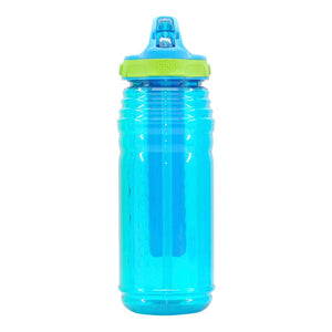 botella cool gear con pila de gel interior 22 oz. color azul