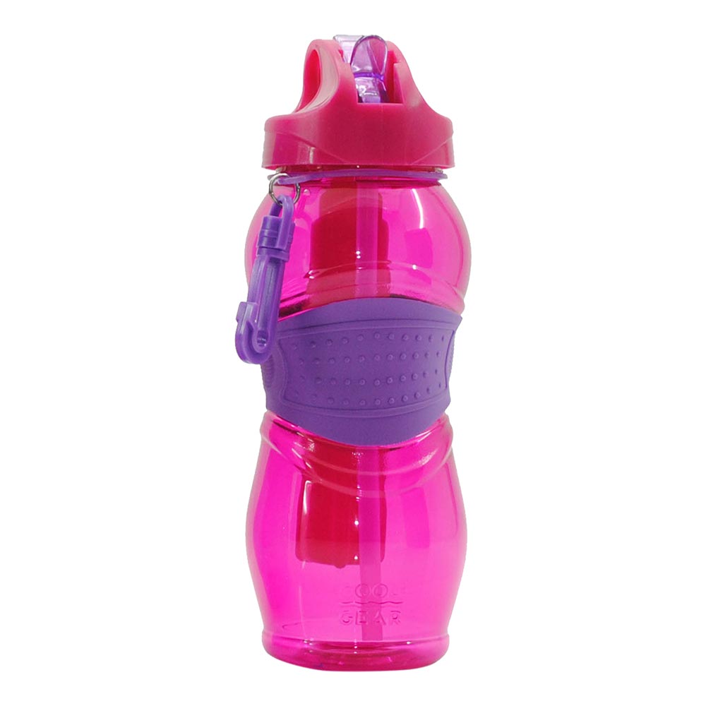 botella cool gear con pila  de gel interior   22 oz. color fucsia