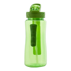 botella coolgear  con pila de gel material tritan color verde