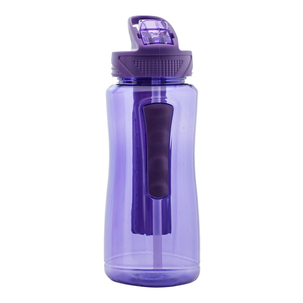 botella coolgear  con pila de gel material tritan color morado