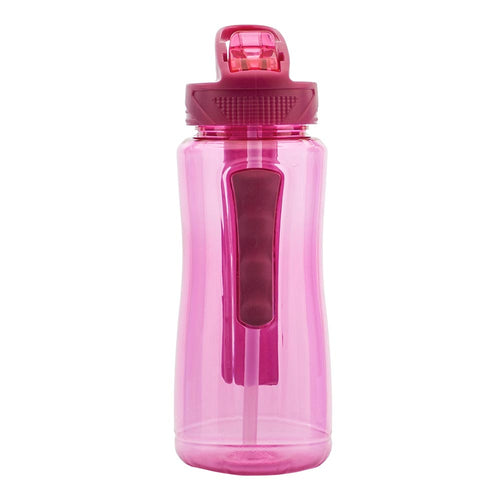 botella coolgear  con pila de gel material tritan color fucsia