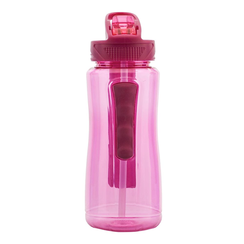 botella coolgear  con pila de gel material tritan color fucsia