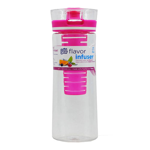 botella cool gear con filtro interior   28 oz. color fucsia