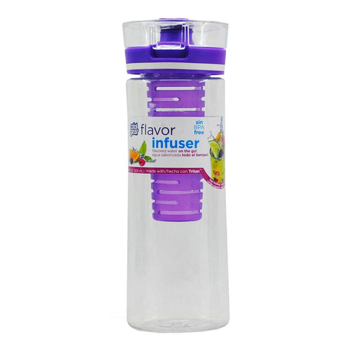 botella cool gear con filtro interior   28 oz. color morada