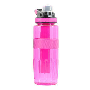 botella cool gear con pila  de gel interior   30 oz. color fucsia