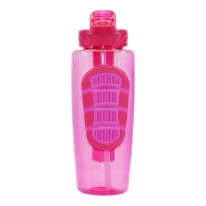 termo con pila de gel interior   32 oz color fucsia