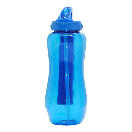 botella cool gear con pila de gel interior   32 oz.  color azul