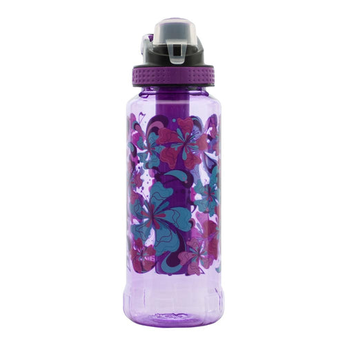 botella cool gear con pila  de gel interior con estampado  32 oz color morado