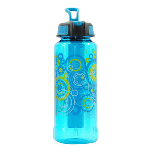 botella cool gear con pila  de gel interior   32 oz con gancho para colgar color azul