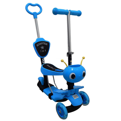 patineta 5 en 1 azul