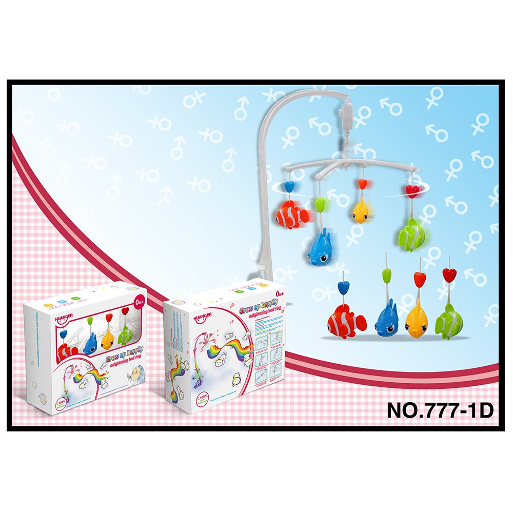movil de cuerda divertidos colores huanger