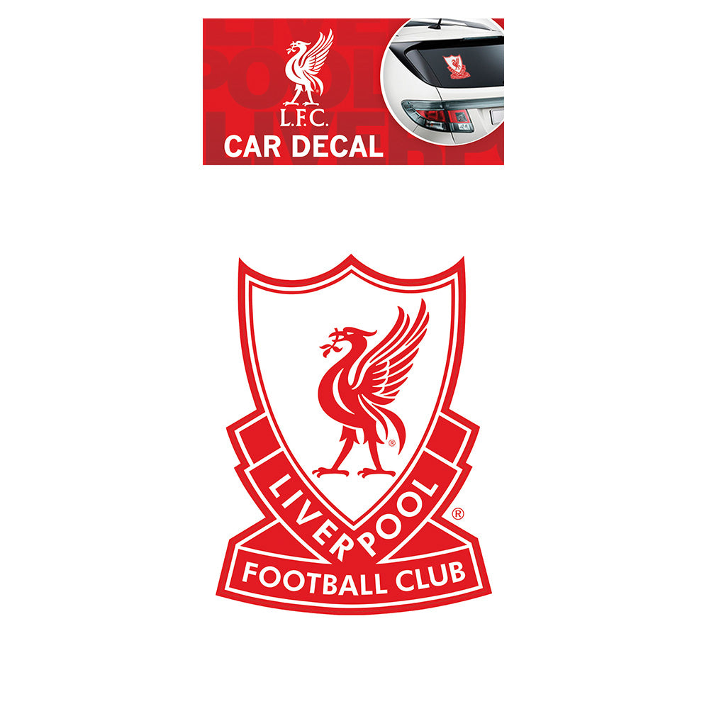 sticker para el carro   escudo liverpool fc