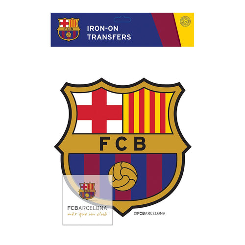 sticker transfer   escudo barcelona