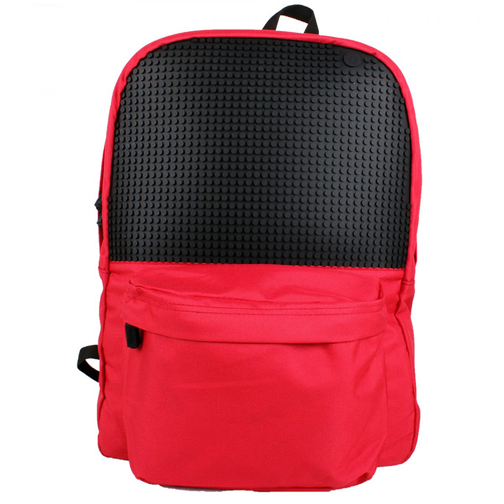 backpack escolar clasico   rojo