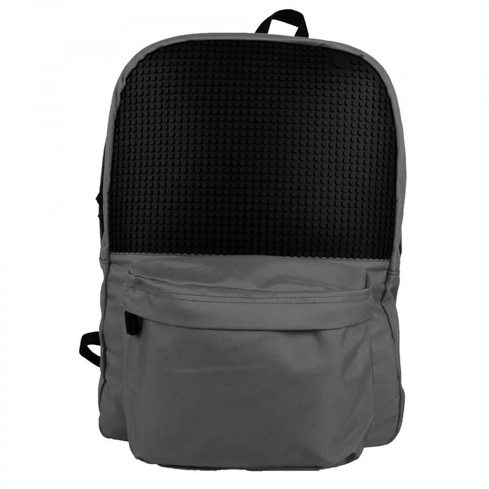 backpack escolar clasico   gris