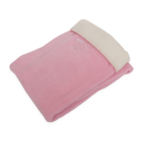 mi primera cobija nina     rosada con beige