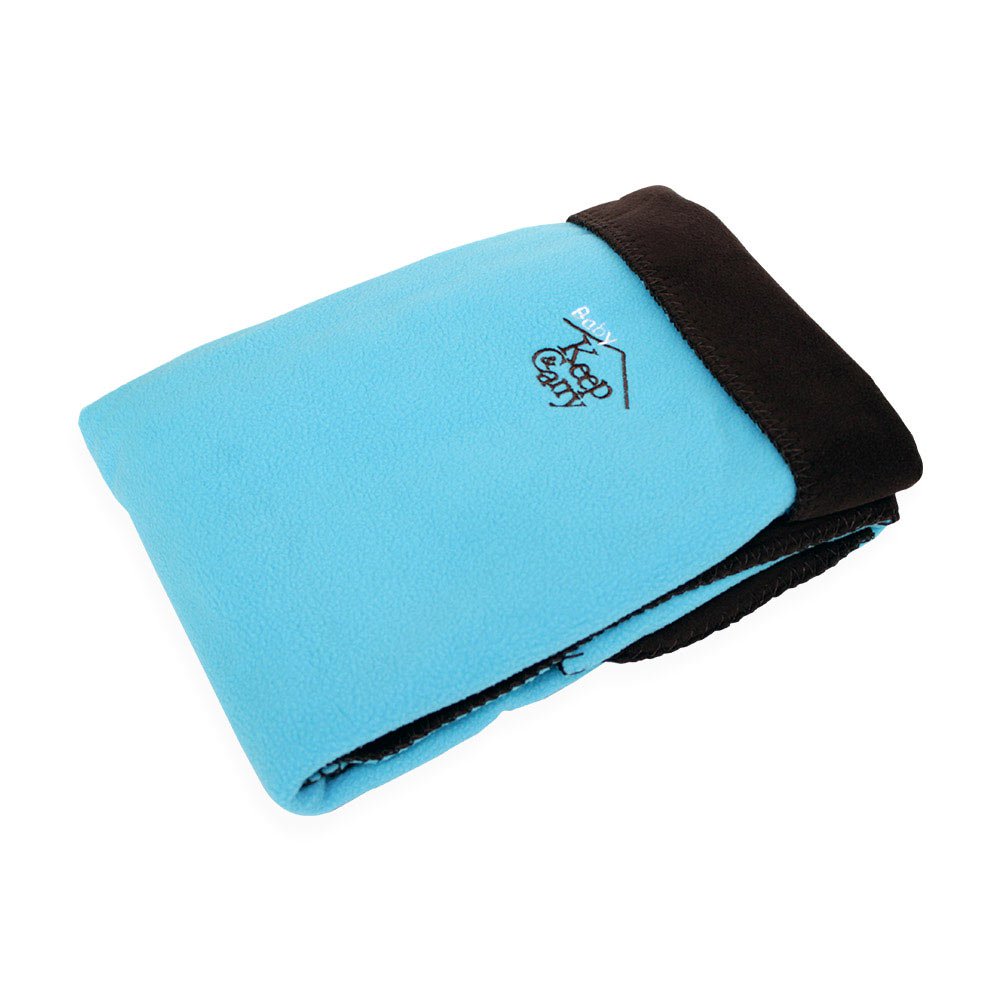 mi primera cobija nino     azul con cafe