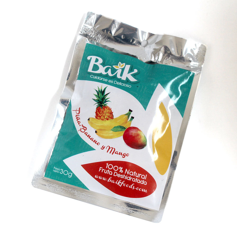 snack fruta deshidratada banano mango   pina