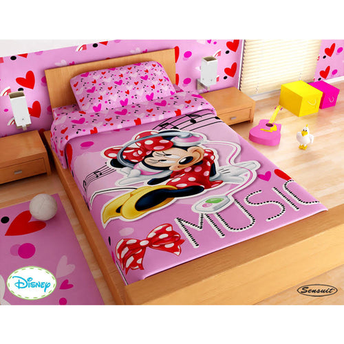juego de sabanas   sabana minnie fucsia   disney