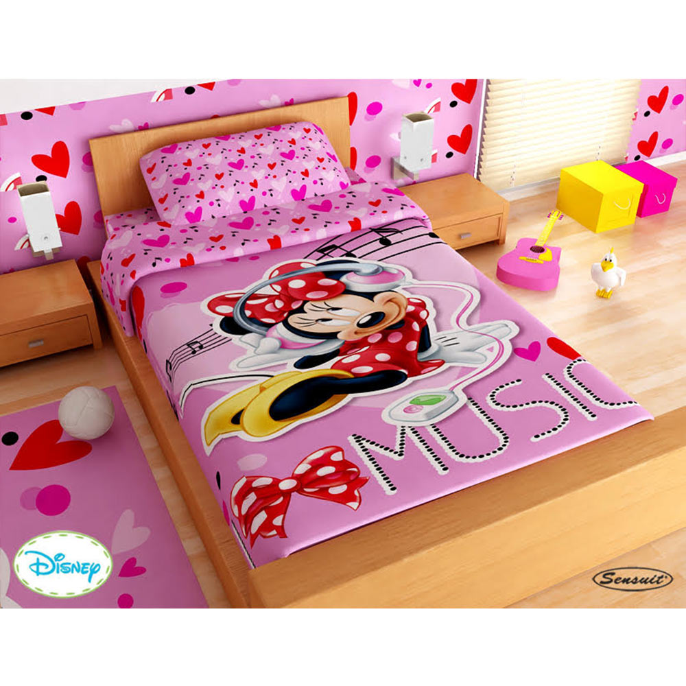juego de sabanas   sabana minnie fucsia   disney