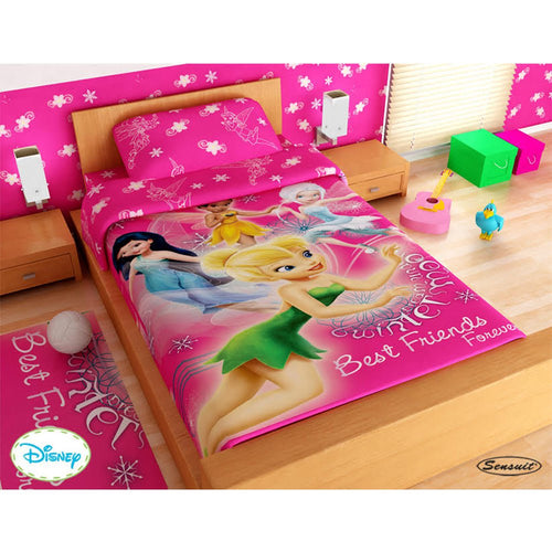 juego de sabanas   sabana hadas fucsia   disney