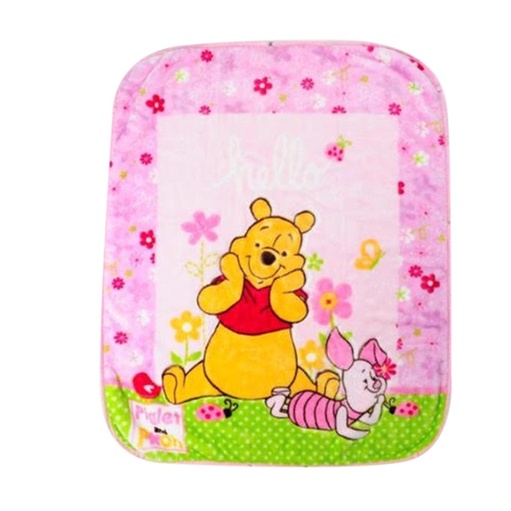 cobija baby sac winne pooh rosado   disney