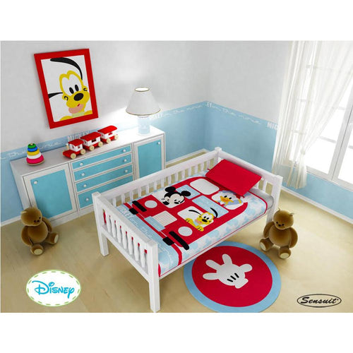 cobija cuna mickey bus   disney